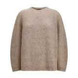 Bouclé yarn Sweater with lurex