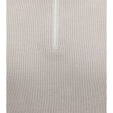 Cotton Sweater with a high neckline