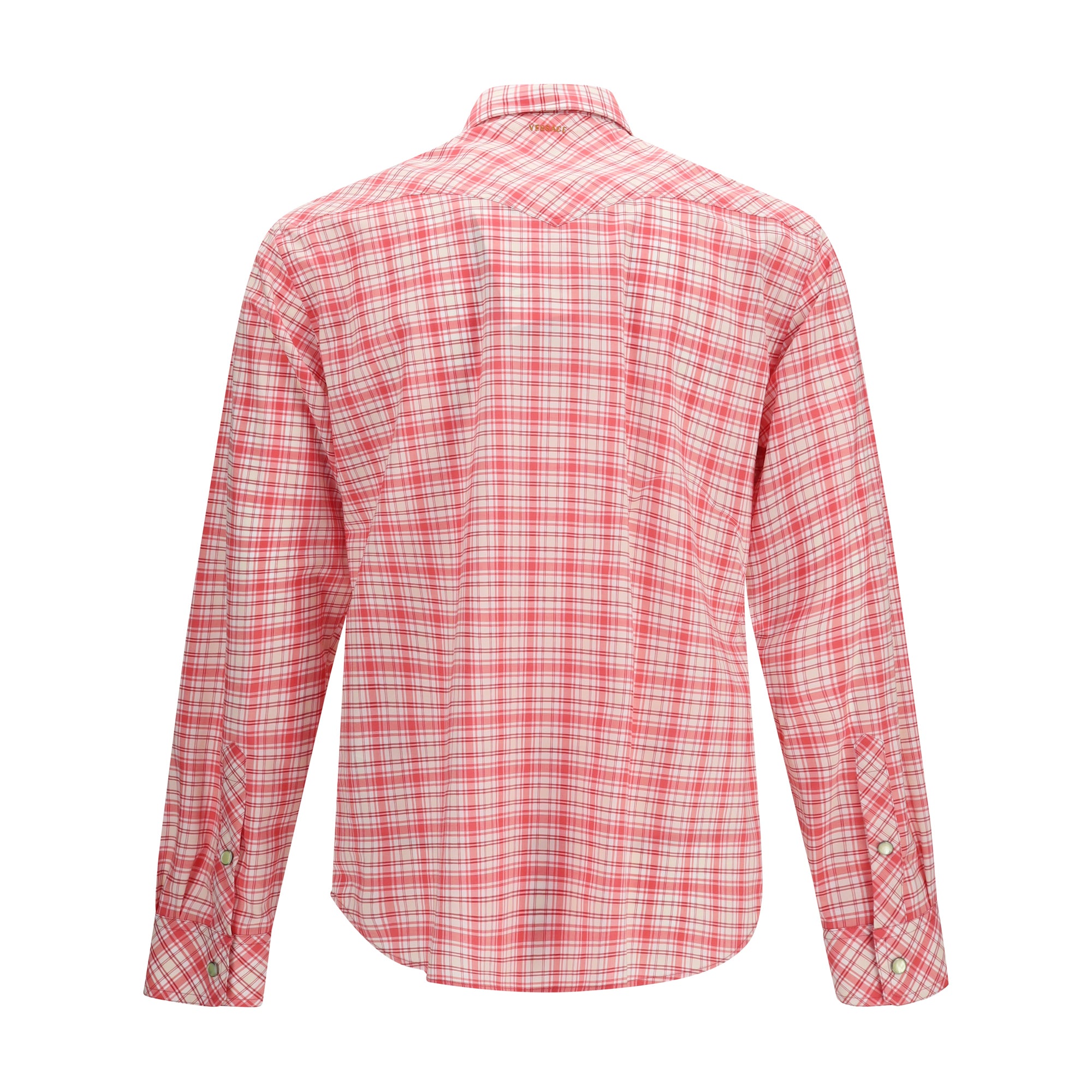 Slim checked cotton poplin Shirt