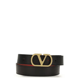 Reversible VLogo Signature Belt