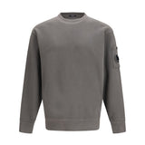 Diagonal Raised Fleece Crewneck Lens Sweatshirt