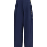 Phebe chain adorned wide-leg Pants