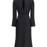Draped Viscose Dress