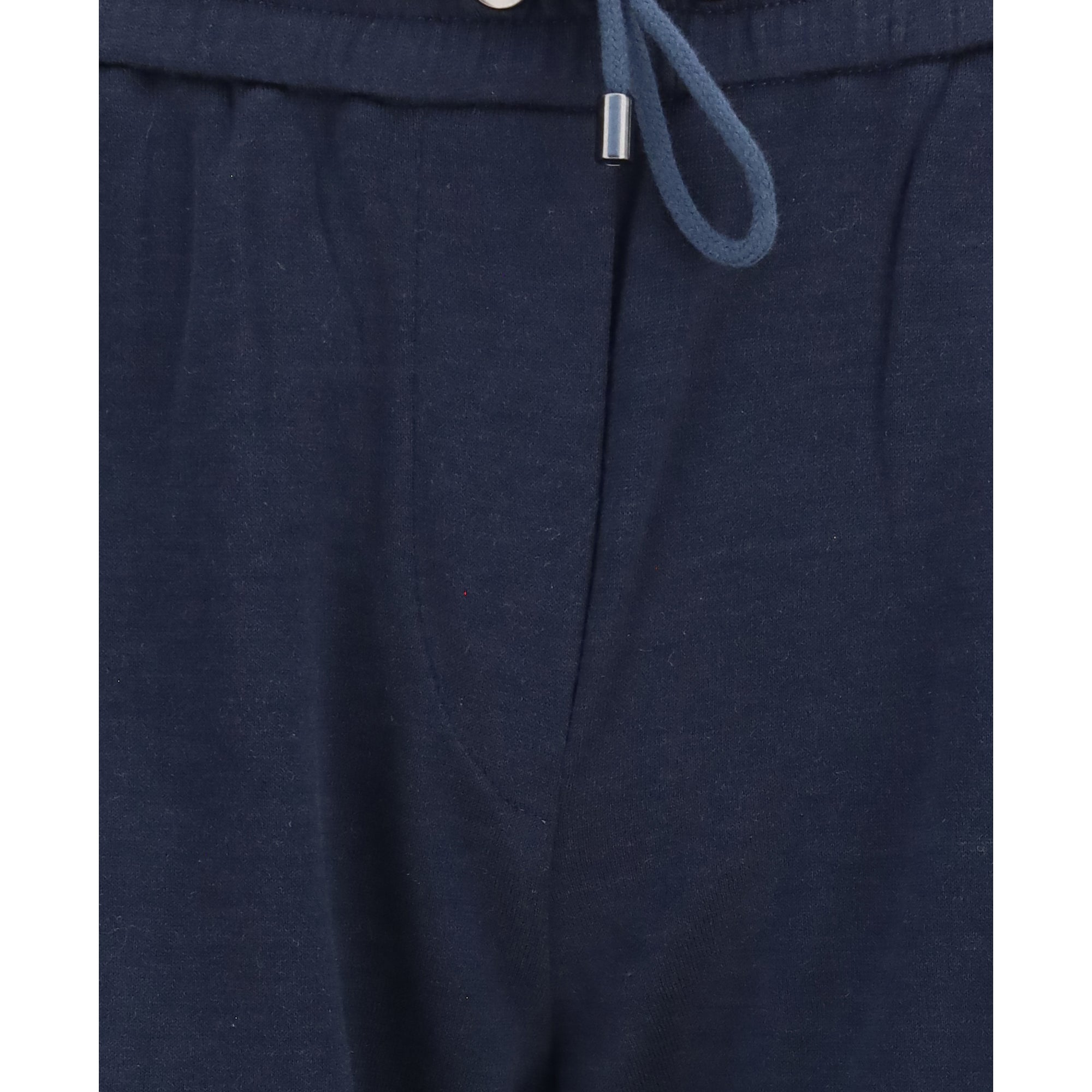 Drawstring Pants in cotton and silk blend