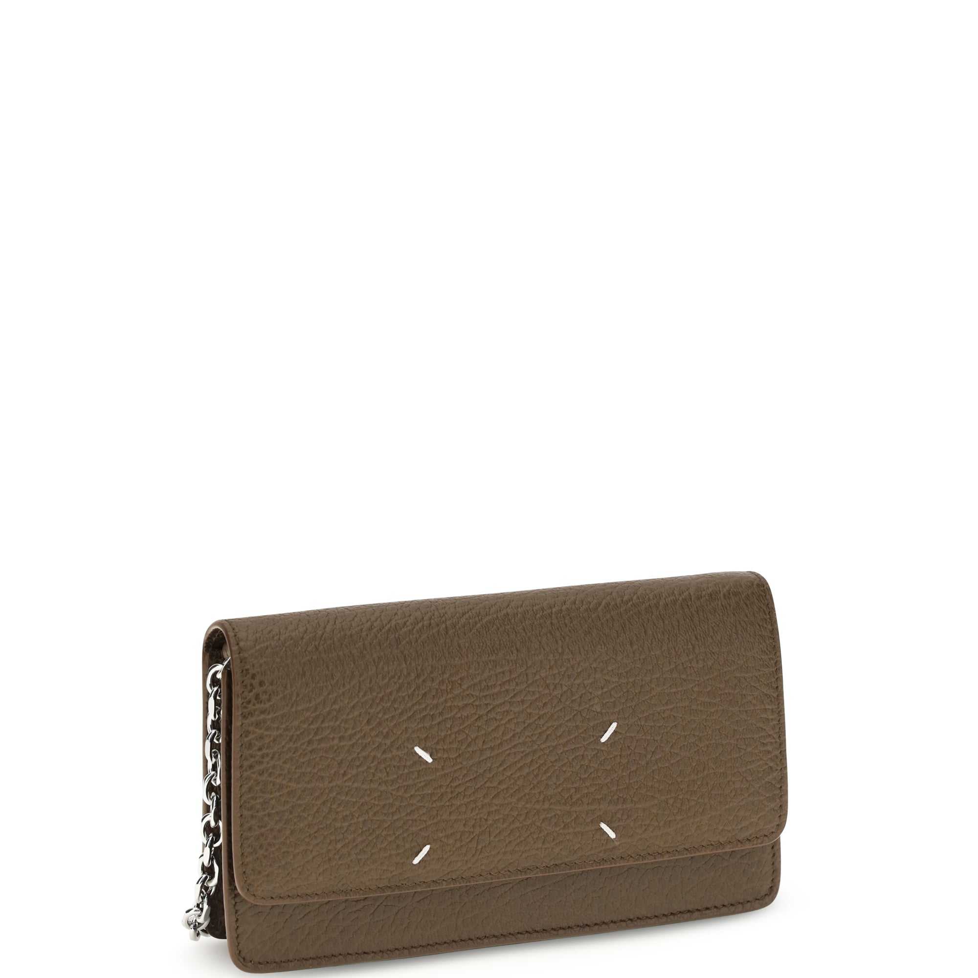 Grained leather Wallet