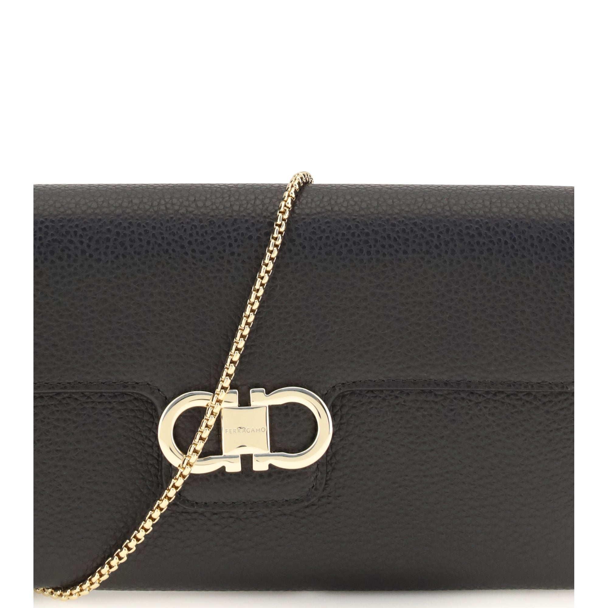 Gancini Wallet with shoulder strap
