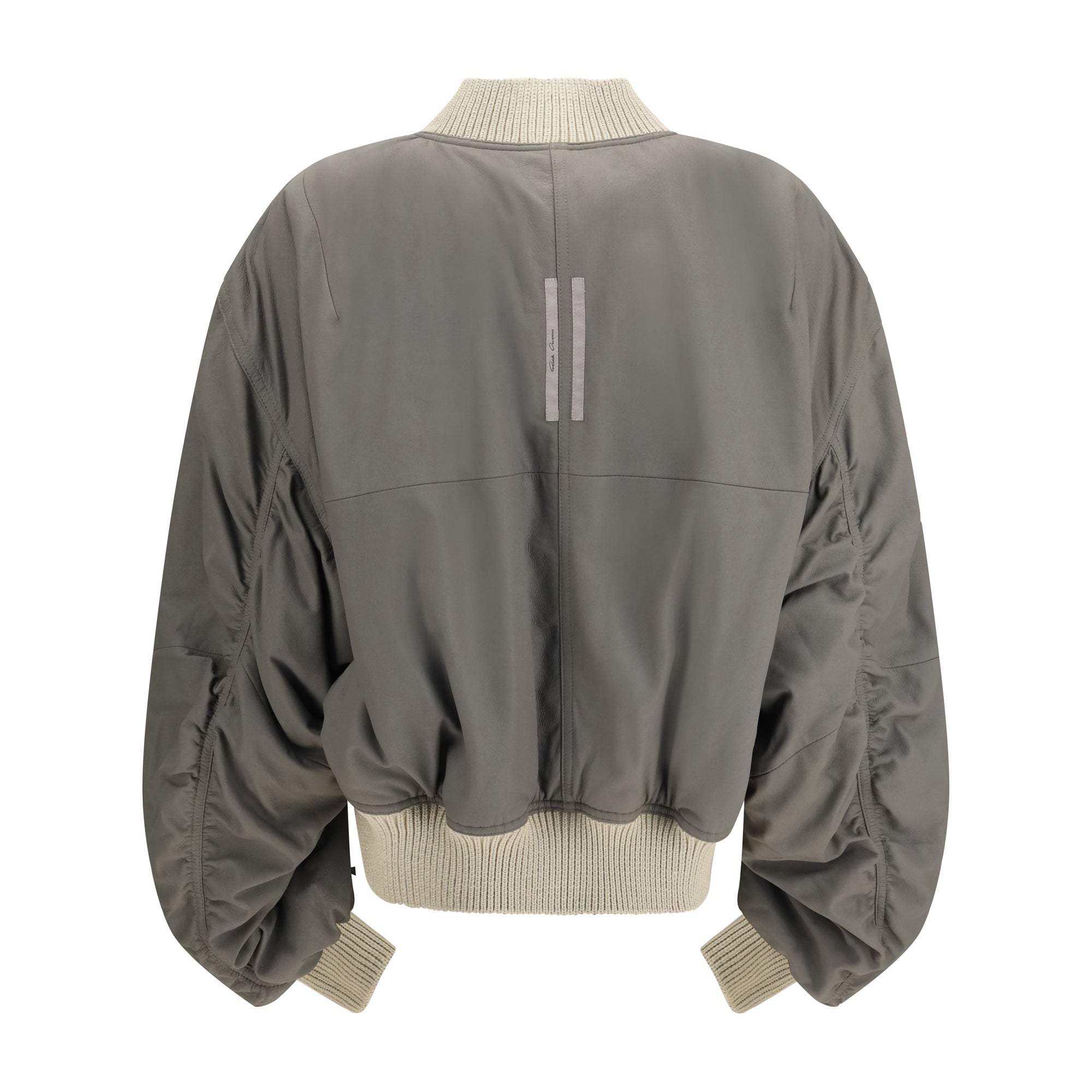 Secchia Flight Bomber in lamb leather