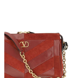 Panthea Shoulder Bag chevron pattern
