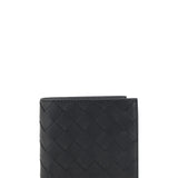 Bifold leather Intrecciato Wallet