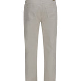 Jeans with turn-up hem