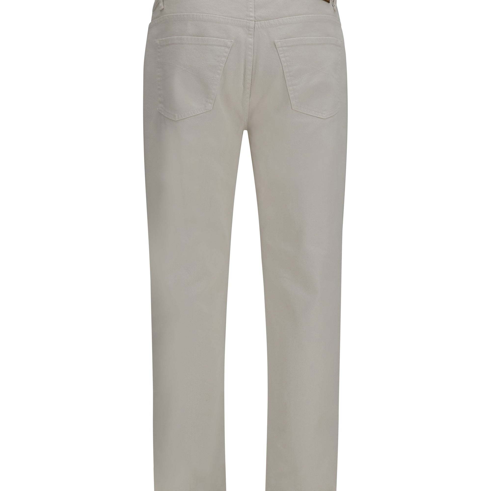 Jeans with turn-up hem