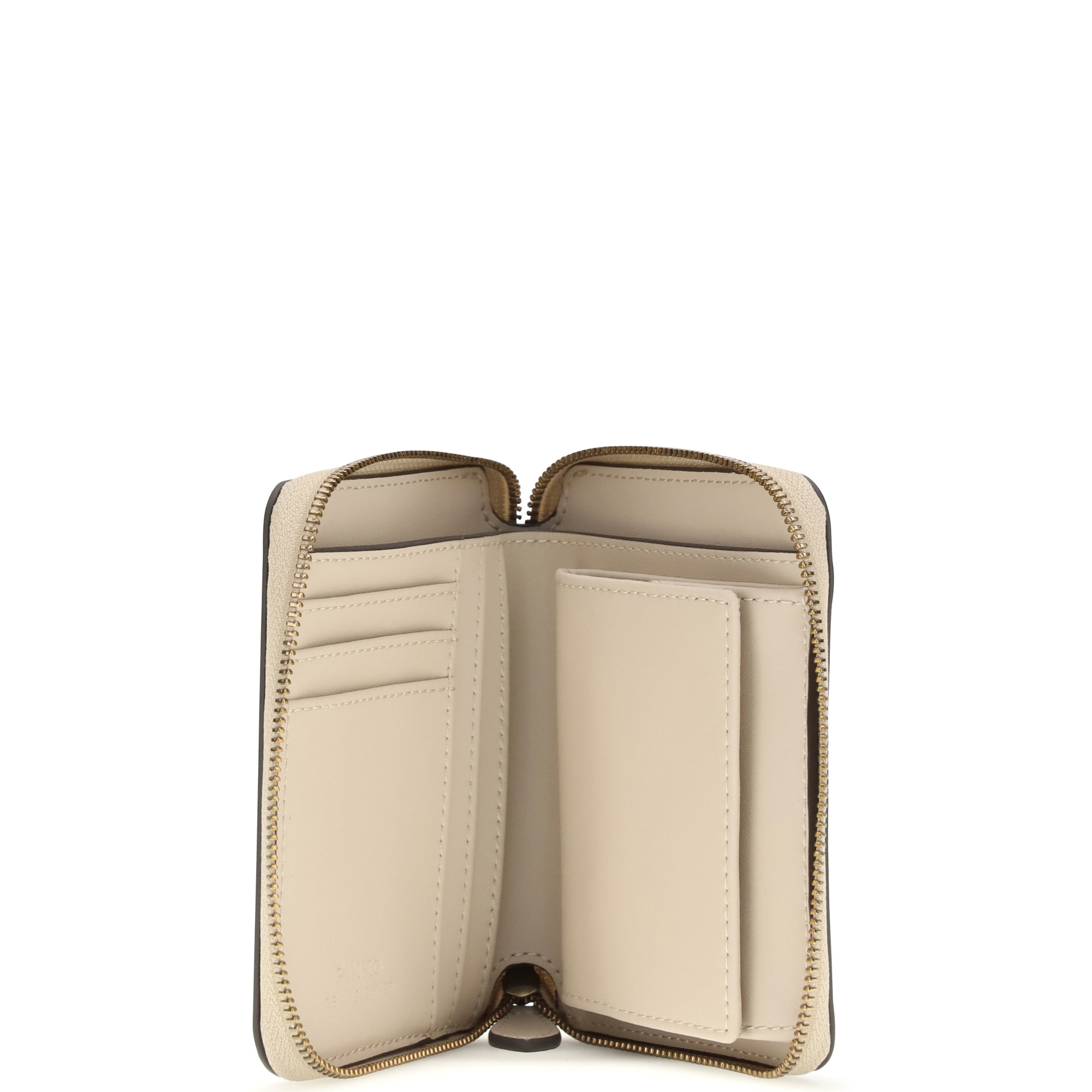 Leather zip-around Wallet