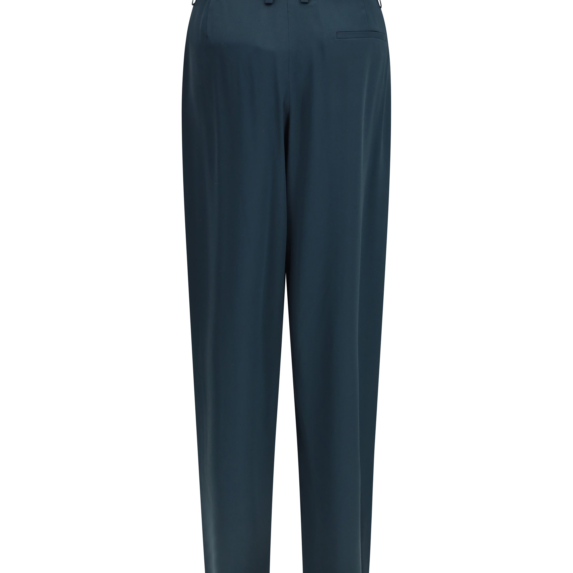 Pleated silk Pants