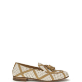 Brera fabric and leather Loafers