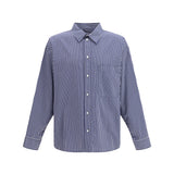 Embroidered poplin oversized Shirt