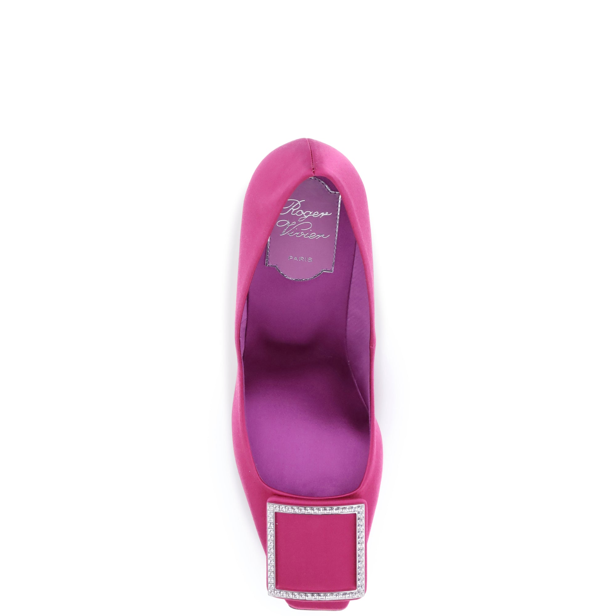 Satin Trompette Pumps