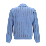 Trompe-l'œil Selleria knit Sweater