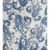 Cotton Shirt with floral and paisley motif