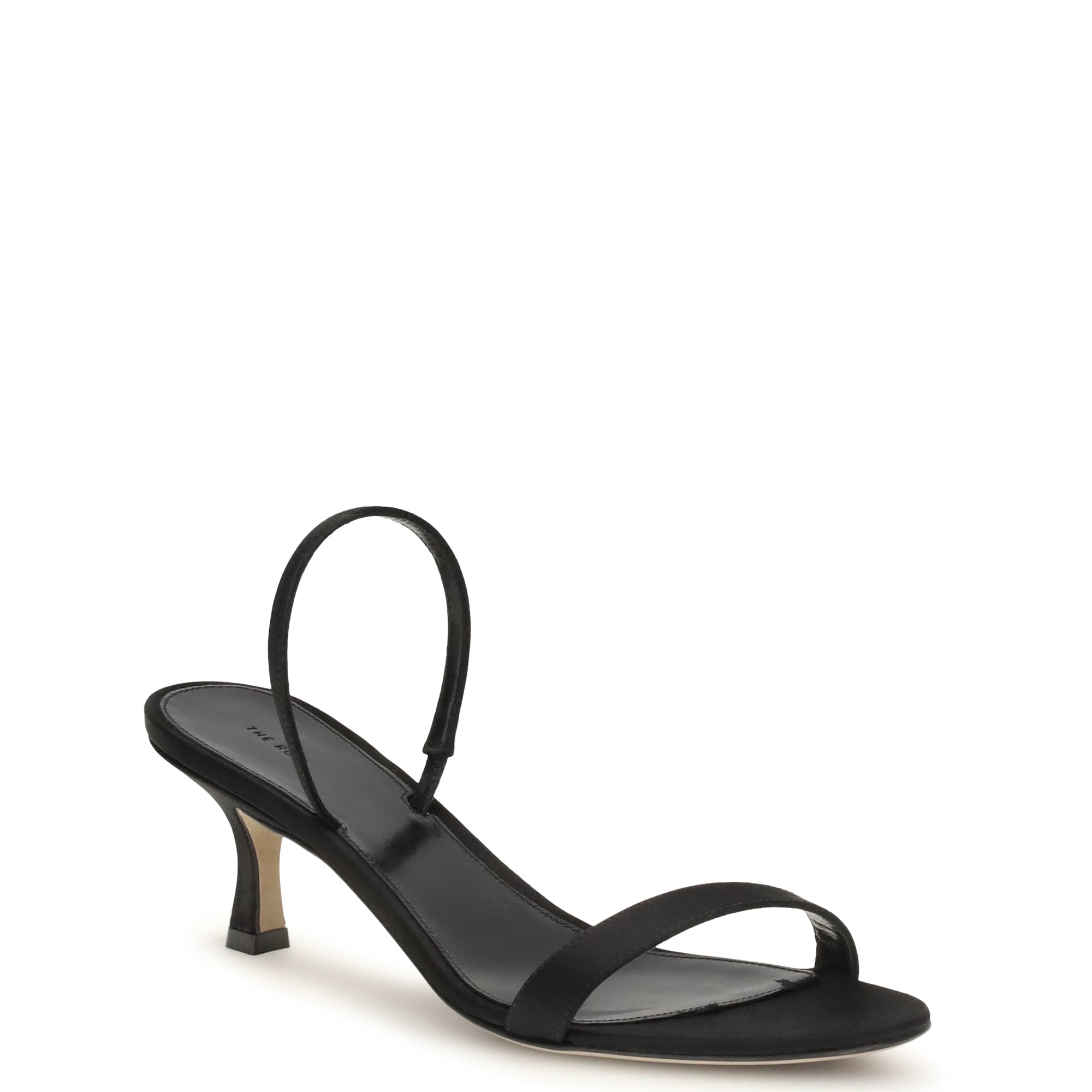 Ella satin Slingback Sandals