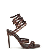 Chandelier Sandals in satin