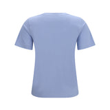 Embroidered logo cotton T-shirt