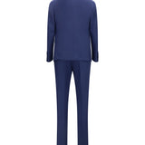 Wool Suit with double-breasted Jacket and vest