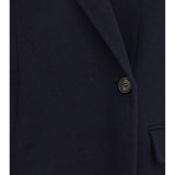 Single-breasted wool and cashmere Jacket