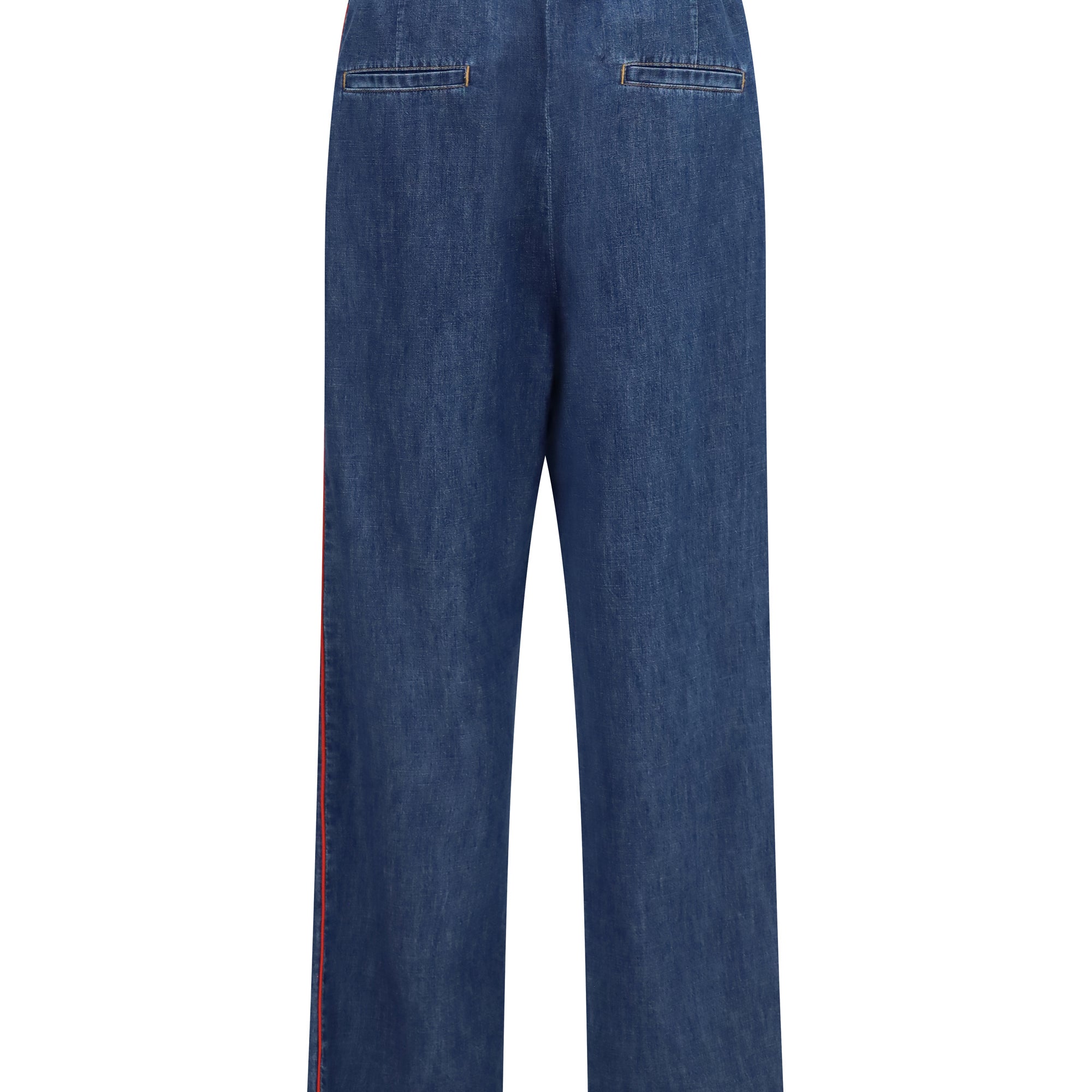 Lightweight wide-leg denim Pants