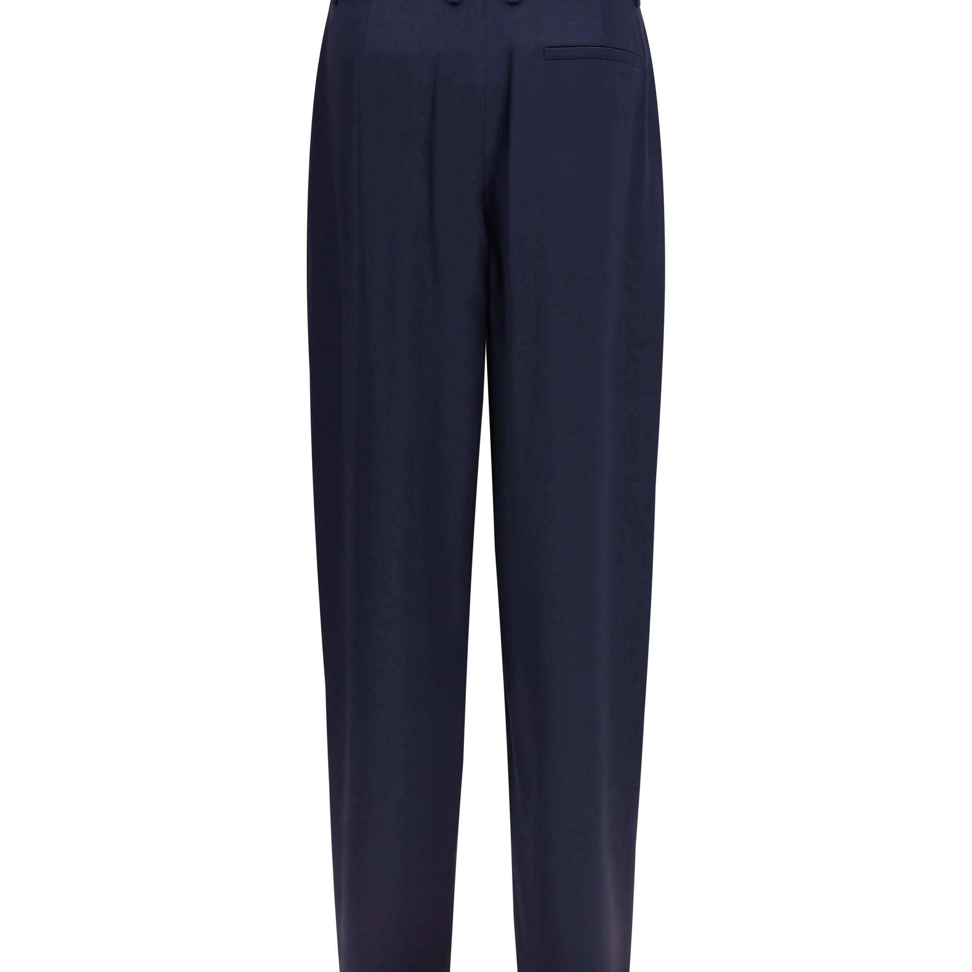 Pleated silk Pants
