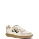 Terrace leather and Check Sneakers