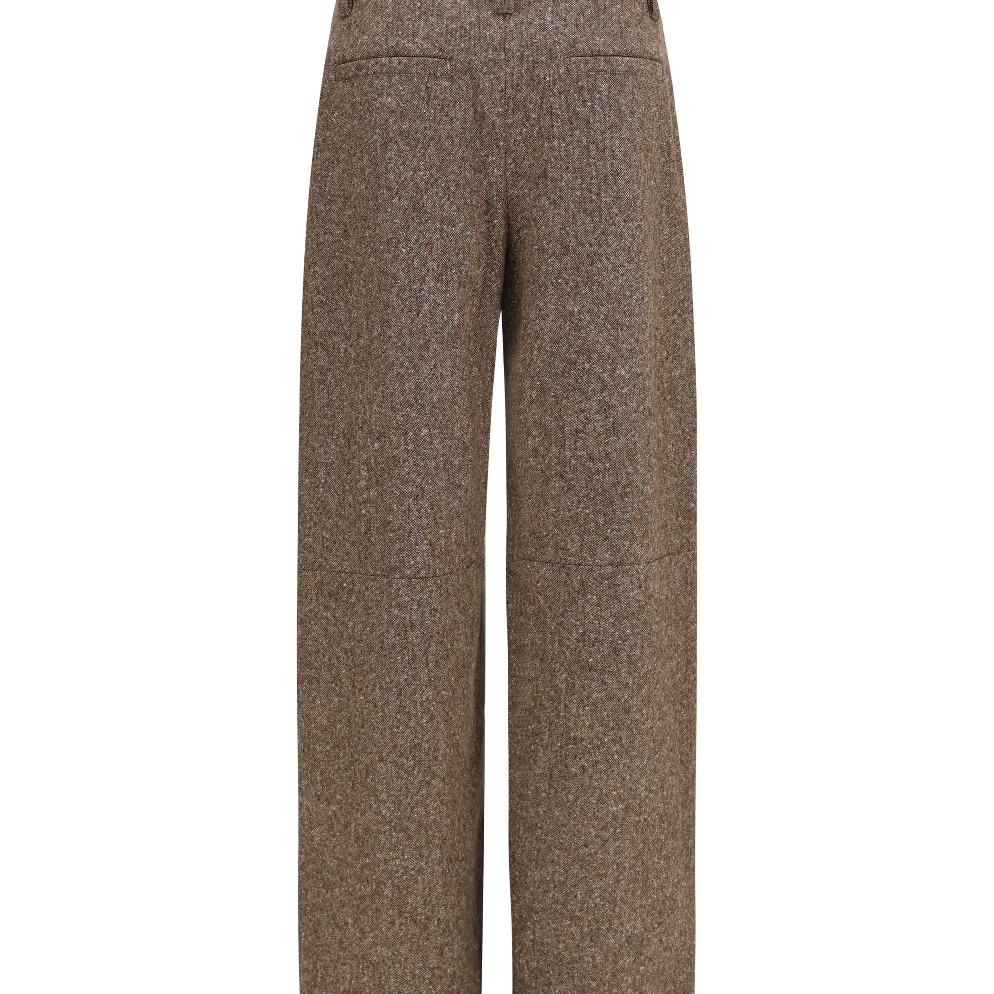 Virgin wool palazzo Pants with Monili detail