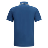 Cotton Polo with Check trims