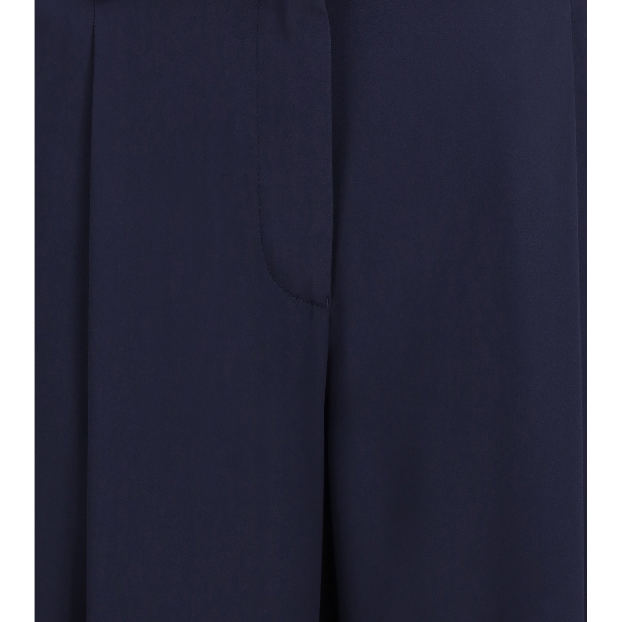 Pleated silk Pants