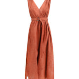 Midi Dress with floral motif
