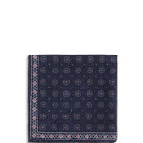Ethnic-patterned silk Pocket Square
