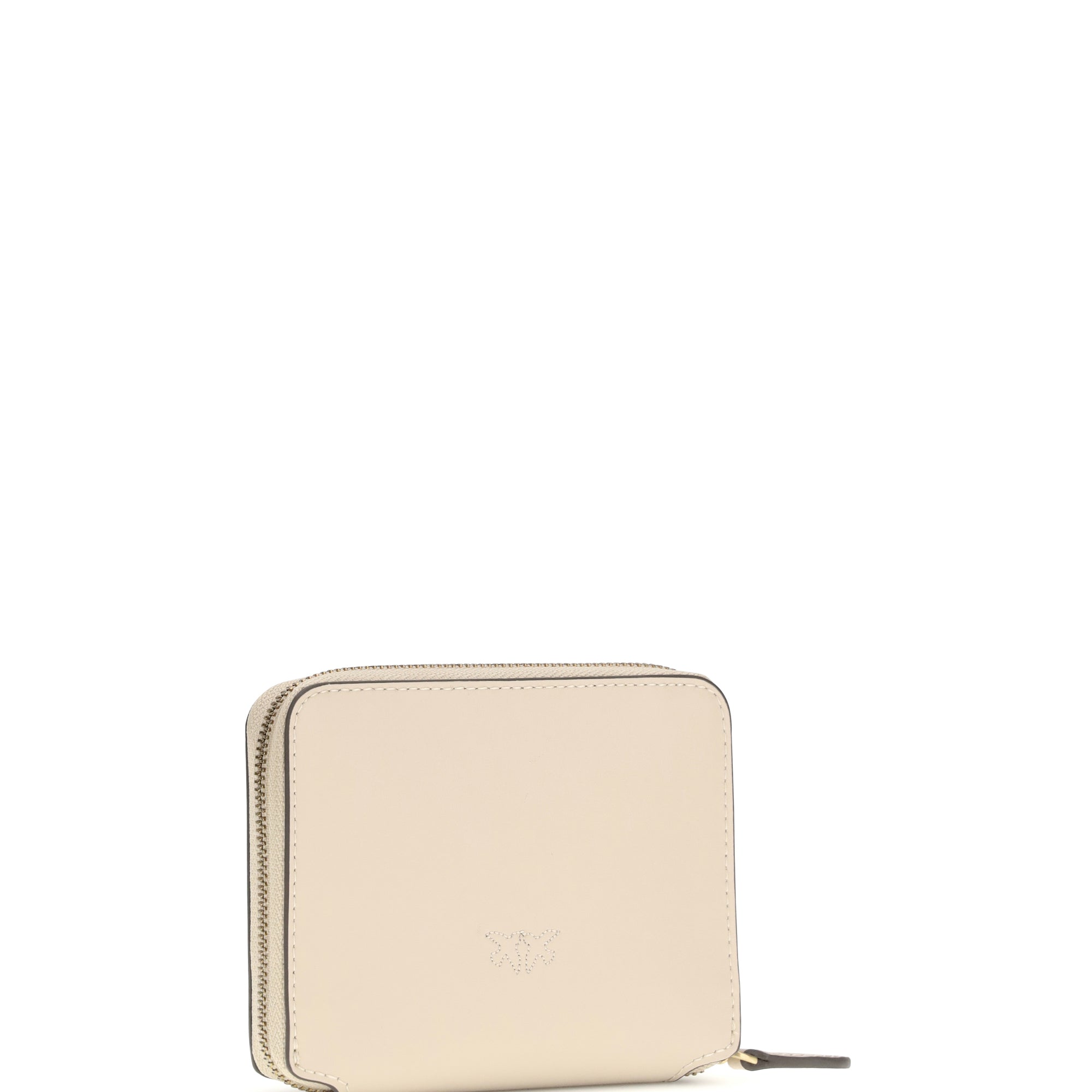 Leather zip-around Wallet