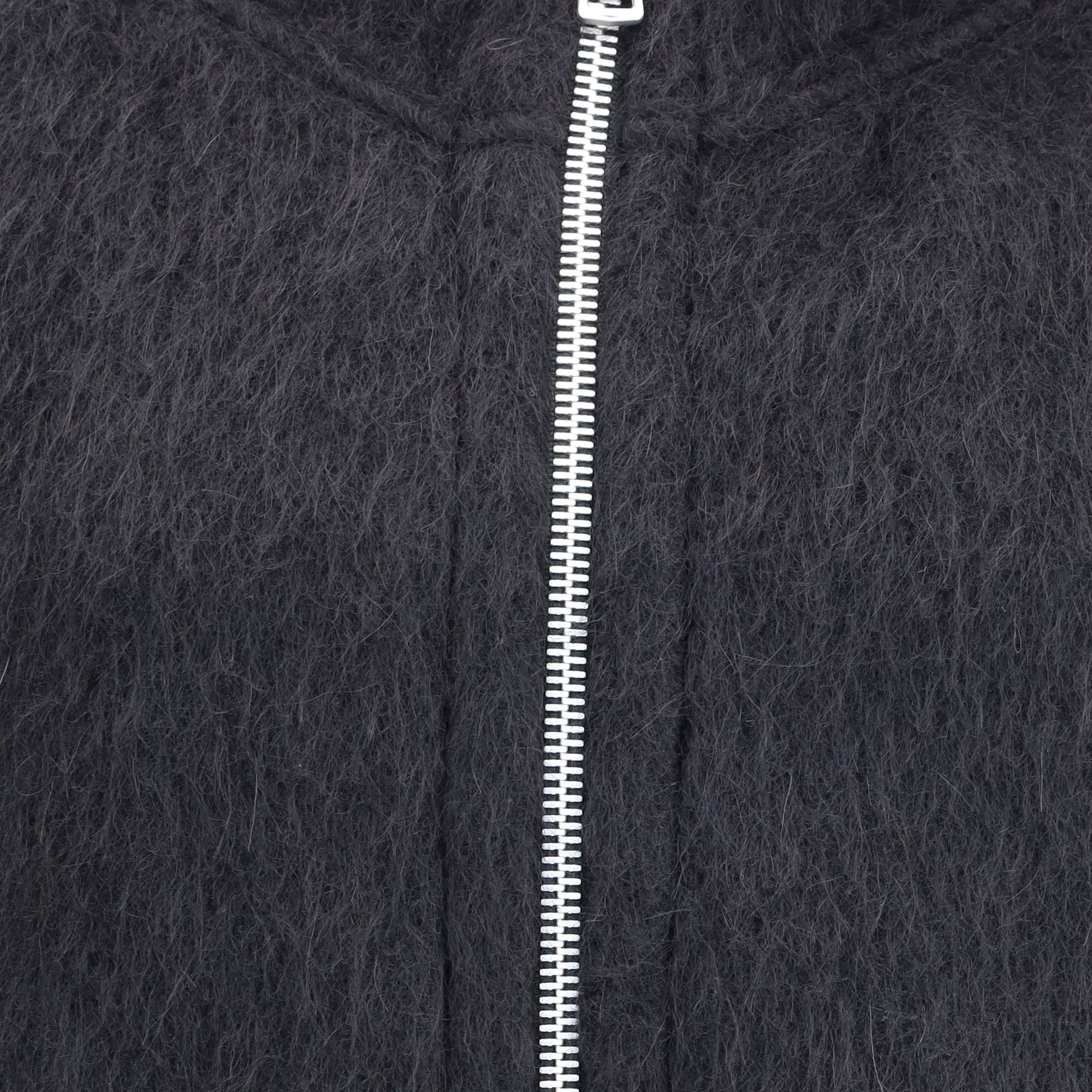 Zip Sweater furry effect design