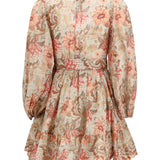 Daylight wrap mini Dress