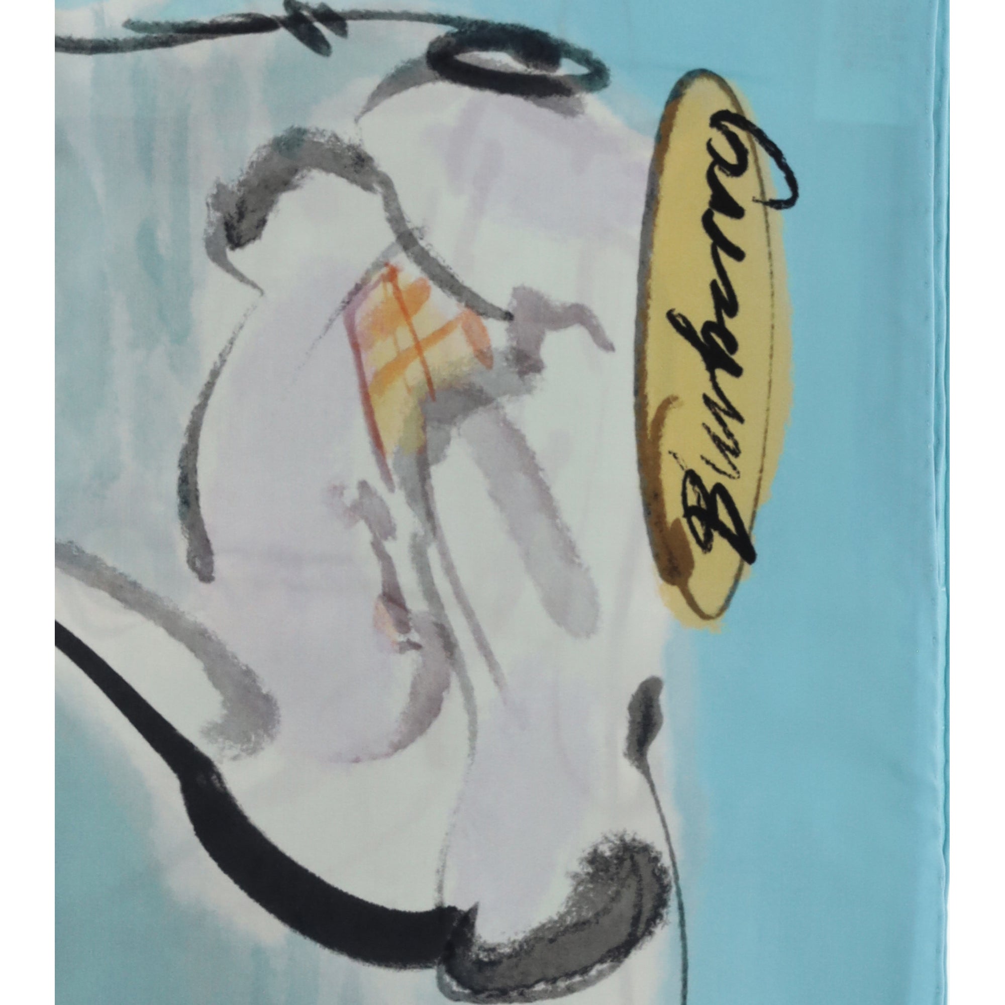 Swan lake silk Scarf