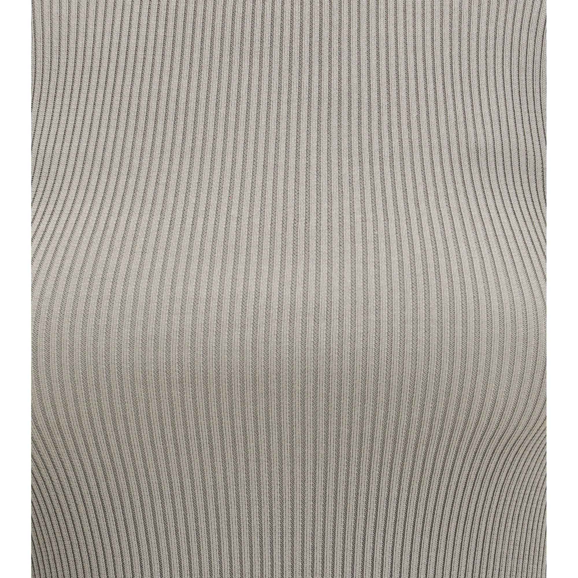 Short-sleeve ribbed T-shirt