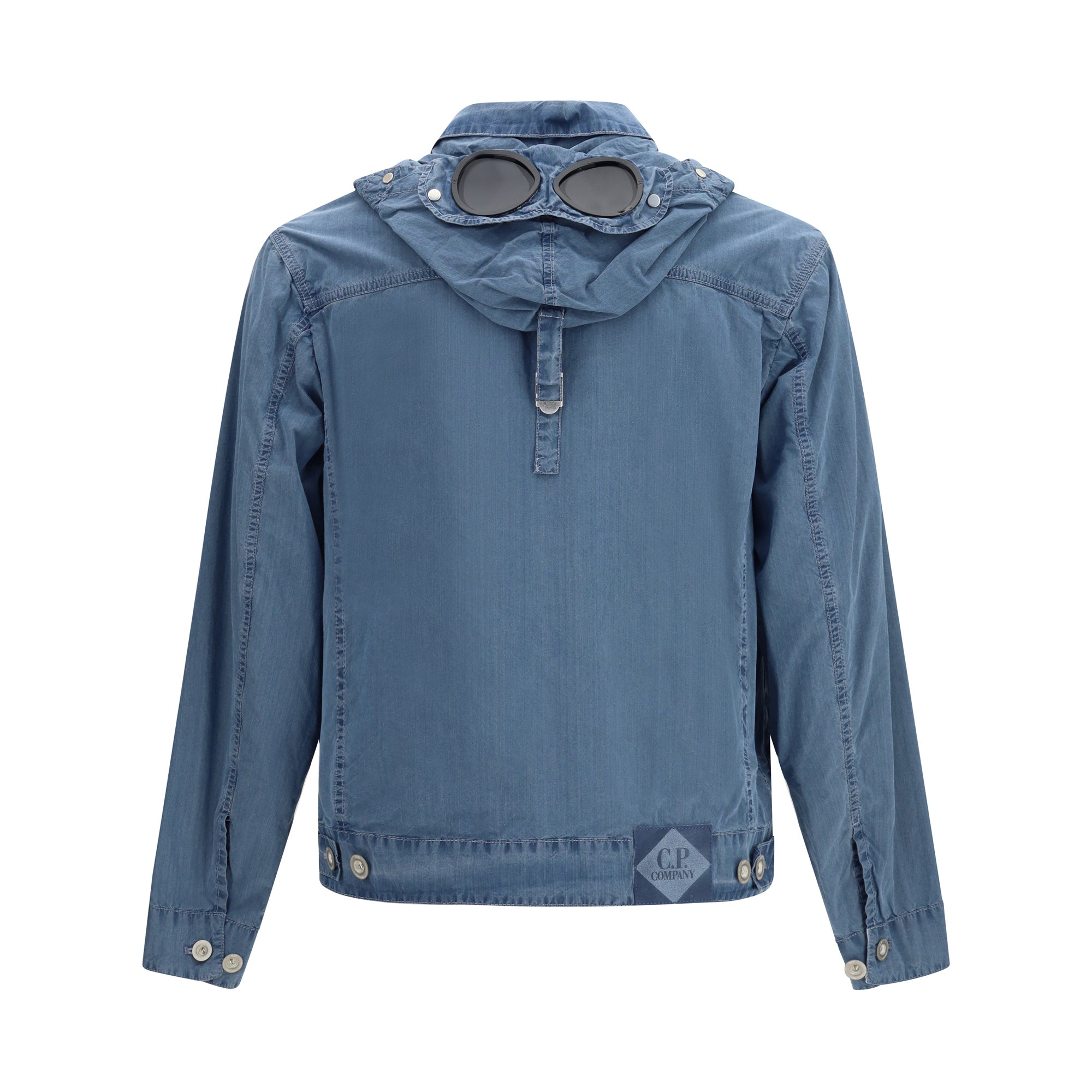 50 Fili Indigo Bleached Goggle Jacket