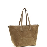 Suede BC Tote Bag