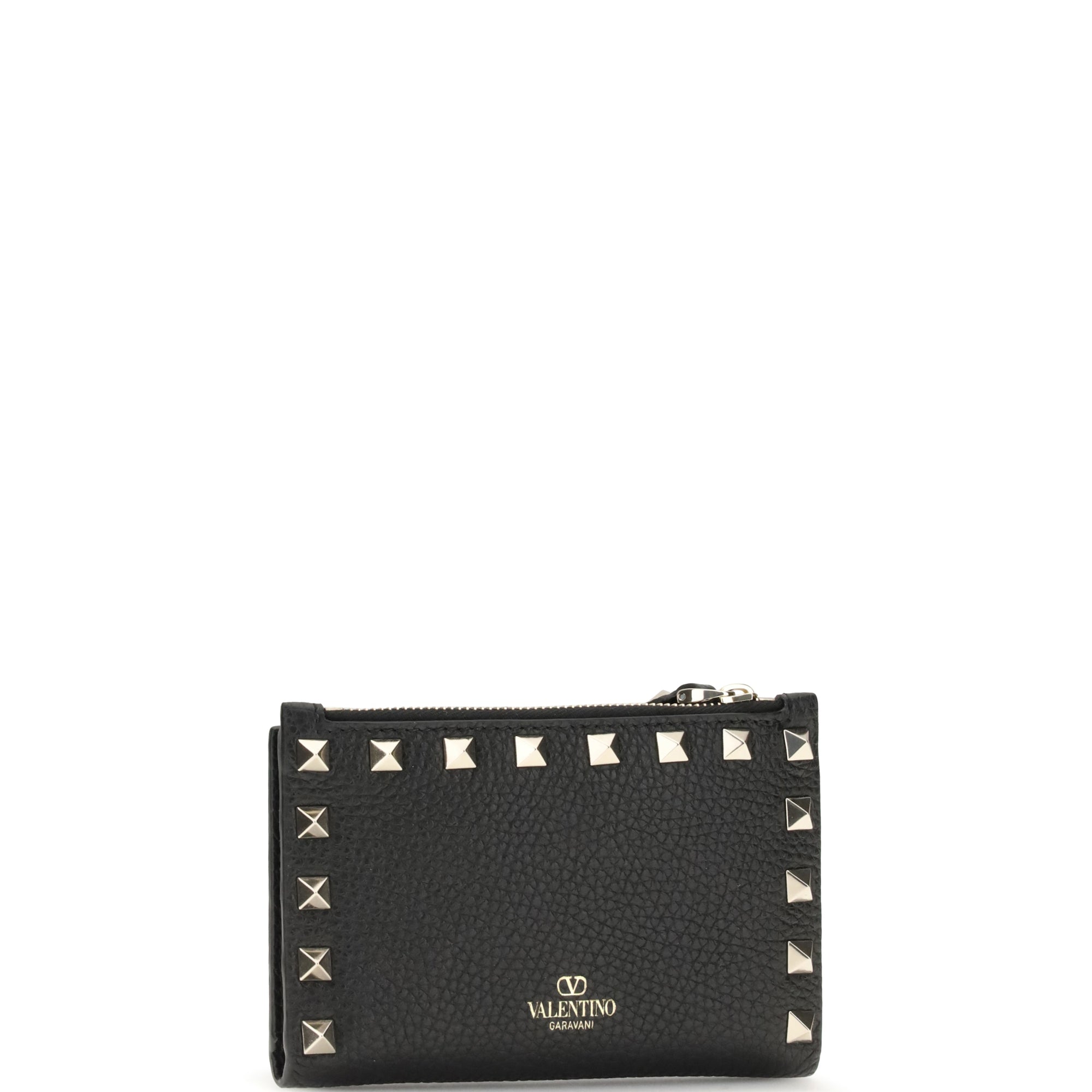 Rockstud zip Card Holder