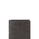 Bifold leather Intrecciato Wallet