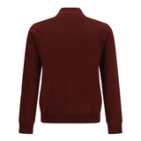 Long-sleeve wool Polo with VLogo