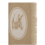 Logo wool Scarf