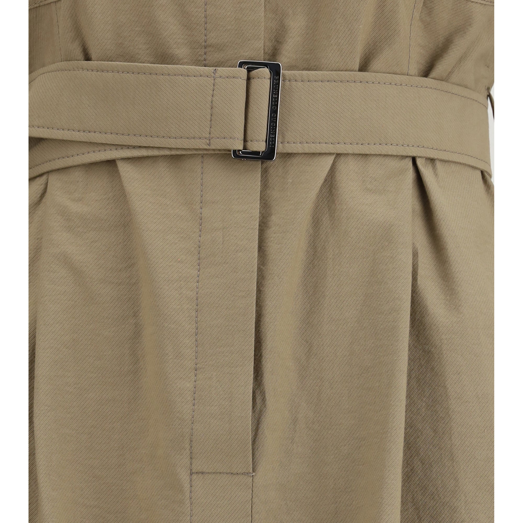 Pocket belted midi Dress