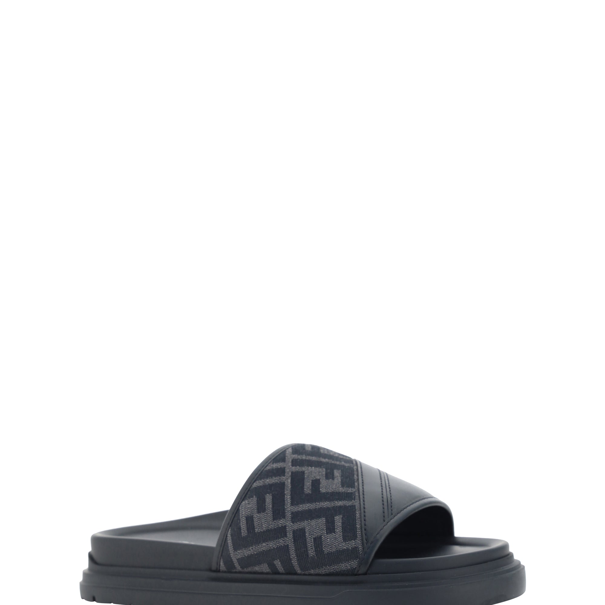 Slide Diagonal Sandals