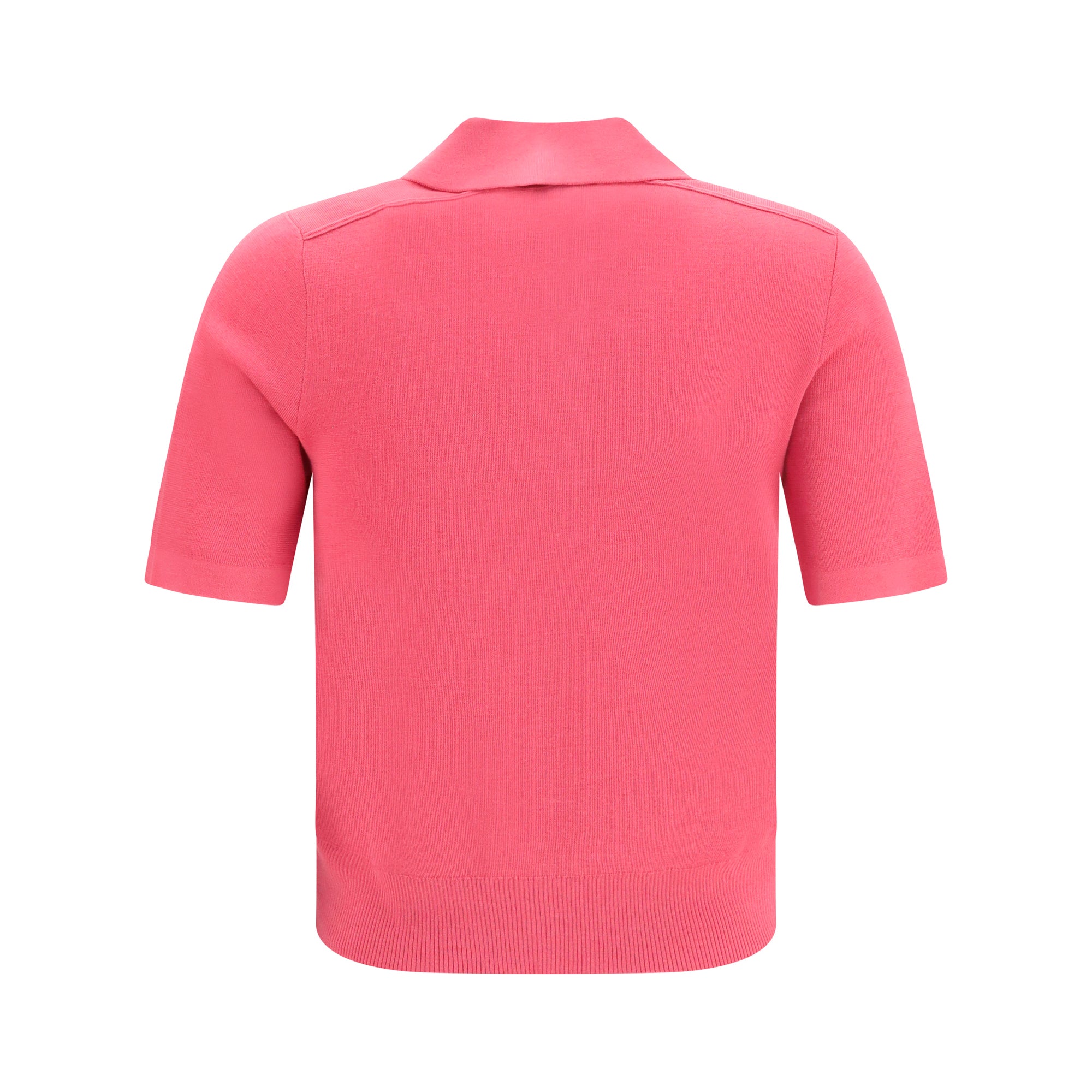 Wool Polo with Check details