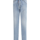 Belt-loop ripped Jeans